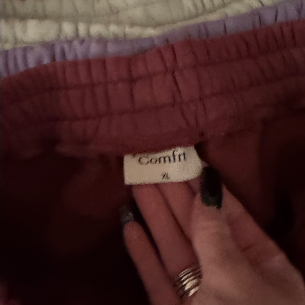 Comfort sweatpants size XL in mauve ish color with pockets - Picture 2 of 2